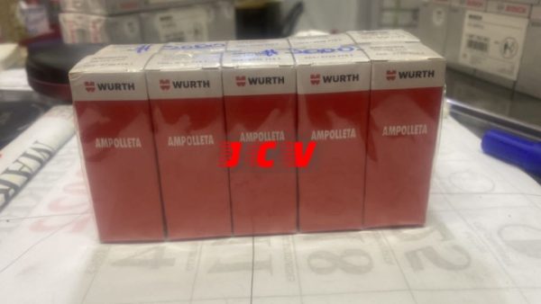 AMPOLLETAS WURTH